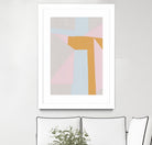 Soft Blocks II by Alicia Ludwig on GIANT ART - neutral abstract