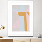 Soft Blocks II by Alicia Ludwig on GIANT ART - neutral abstract