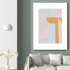 Soft Blocks II by Alicia Ludwig on GIANT ART - neutral abstract
