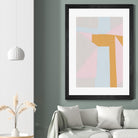 Soft Blocks II by Alicia Ludwig on GIANT ART - neutral abstract