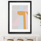 Soft Blocks II by Alicia Ludwig on GIANT ART - neutral abstract