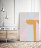 Soft Blocks II by Alicia Ludwig on GIANT ART - neutral abstract