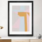 Soft Blocks II by Alicia Ludwig on GIANT ART - neutral abstract