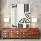 Modern Arc I by June Erica Vess on GIANT ART - neutral abstract