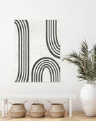 Modern Arc I by June Erica Vess on GIANT ART - neutral abstract