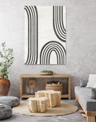 Modern Arc I by June Erica Vess on GIANT ART - neutral abstract