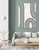 Modern Arc I by June Erica Vess on GIANT ART - neutral abstract