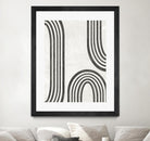 Modern Arc I by June Erica Vess on GIANT ART - neutral abstract