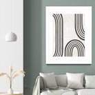 Modern Arc I by June Erica Vess on GIANT ART - neutral abstract