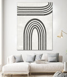 Modern Arc III by June Erica Vess on GIANT ART - neutral abstract