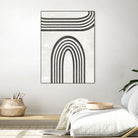 Modern Arc III by June Erica Vess on GIANT ART - neutral abstract