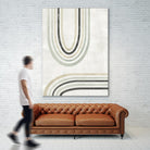 Modern Arc in Color II by June Erica Vess on GIANT ART - neutral abstract