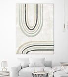 Modern Arc in Color II by June Erica Vess on GIANT ART - neutral abstract