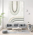 Modern Arc in Color II by June Erica Vess on GIANT ART - neutral abstract