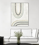 Modern Arc in Color II by June Erica Vess on GIANT ART - neutral abstract