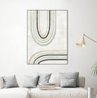 Modern Arc in Color II by June Erica Vess on GIANT ART - neutral abstract