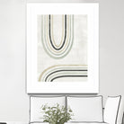 Modern Arc in Color II by June Erica Vess on GIANT ART - neutral abstract