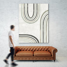 Modern Arc in Color IV by June Erica Vess on GIANT ART - neutral abstract