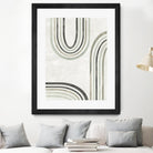 Modern Arc in Color IV by June Erica Vess on GIANT ART - neutral abstract