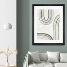 Modern Arc in Color IV by June Erica Vess on GIANT ART - neutral abstract