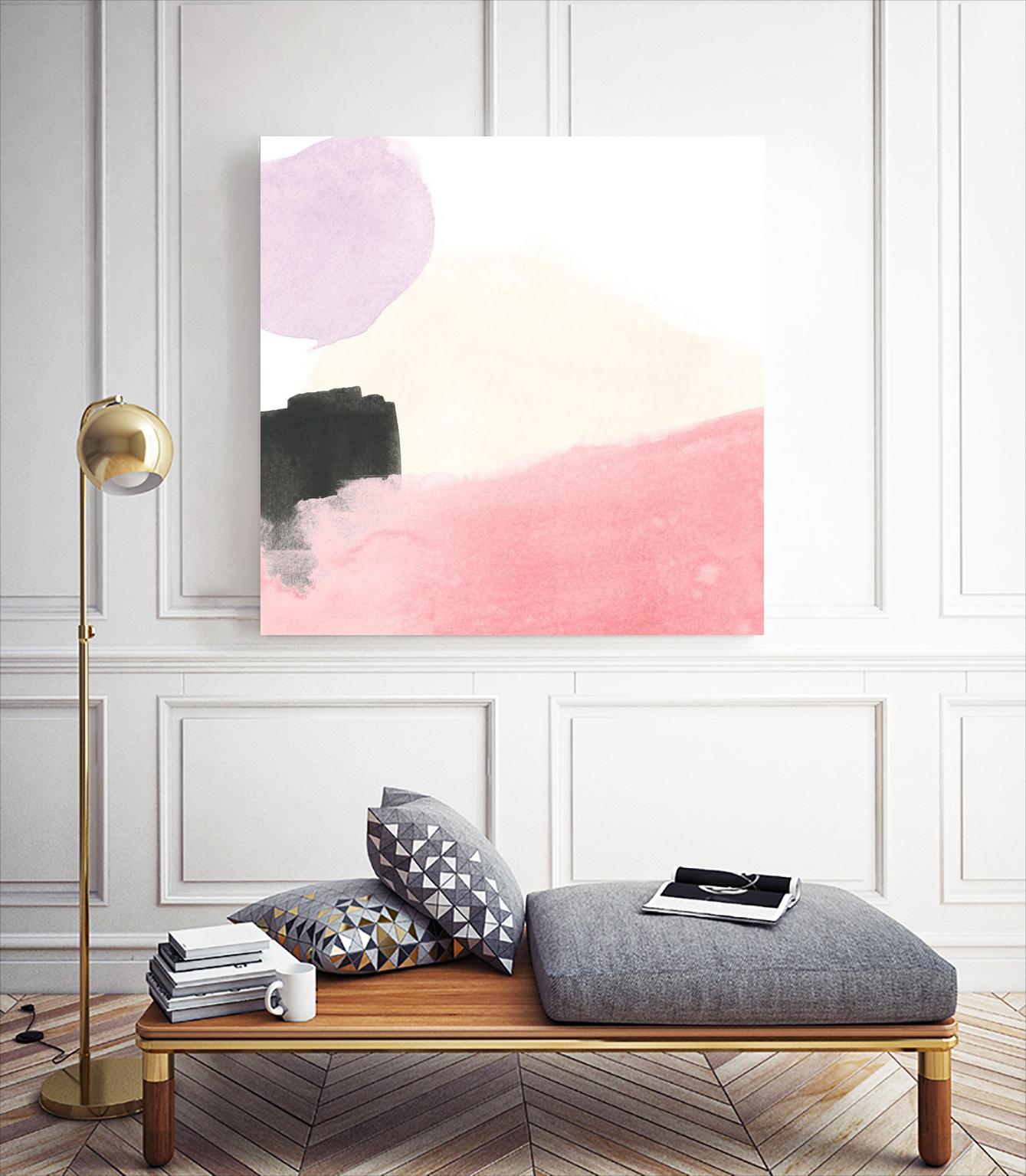 Color Swatch IV by June Erica Vess on GIANT ART - pastels abstract