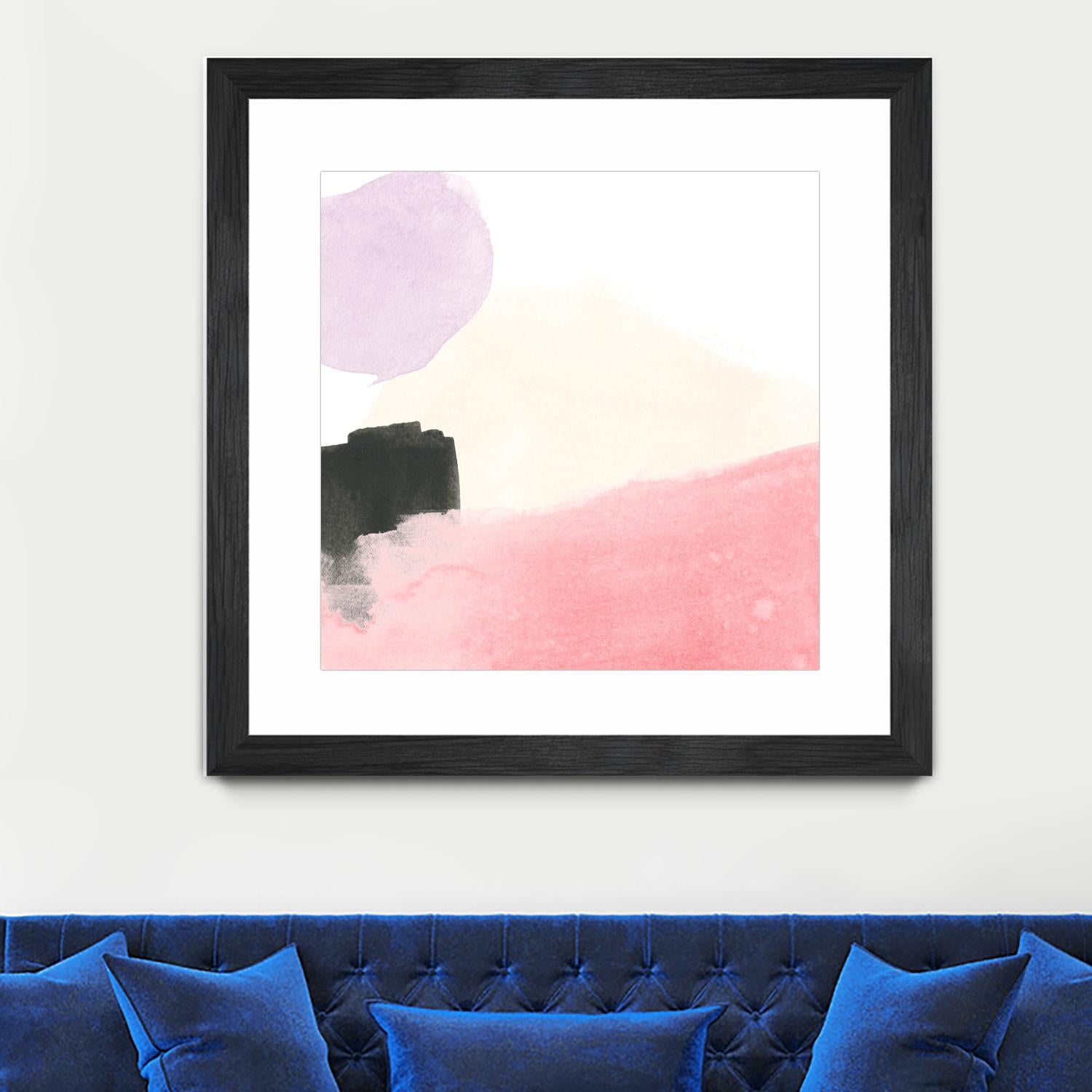 Color Swatch IV by June Erica Vess on GIANT ART - pastels abstract