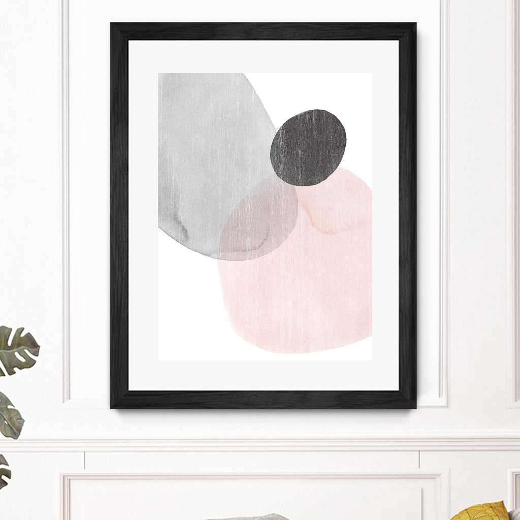 Shifting Spheres III de Grace Popp sur GIANT ART - pastels abstraits