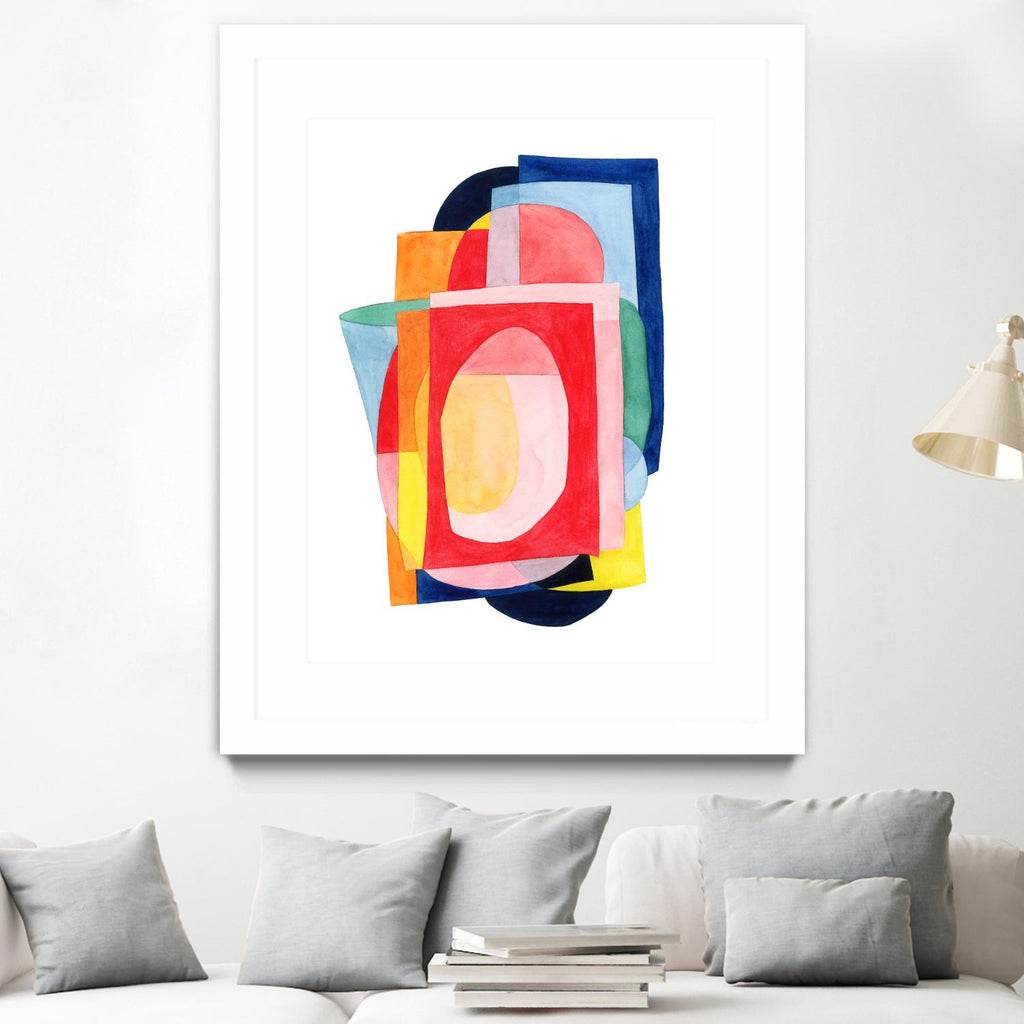 Launder I by Grace Popp on GIANT ART - brights abstract