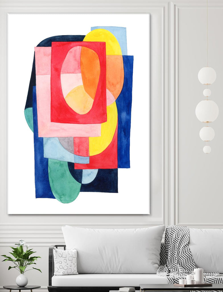 Launder II by Grace Popp on GIANT ART - brights abstract