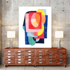 Launder II by Grace Popp on GIANT ART - brights abstract