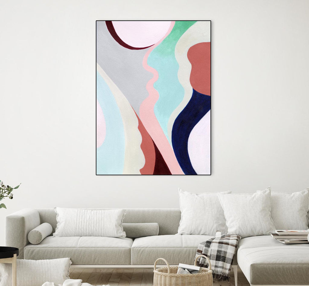 Pastel Highlands I by Grace Popp on GIANT ART - pastels abstract
