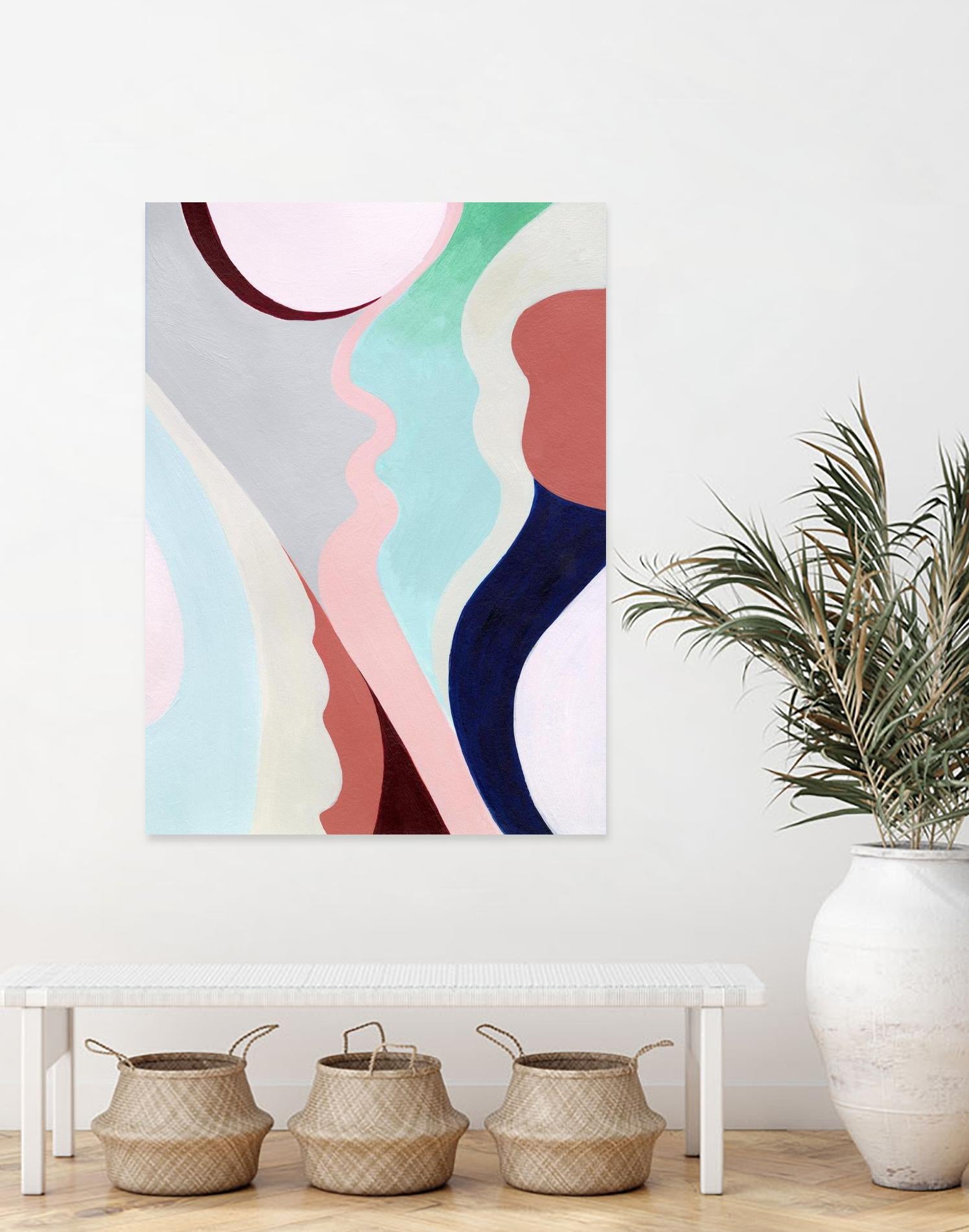 Pastel Highlands I by Grace Popp on GIANT ART - pastels abstract