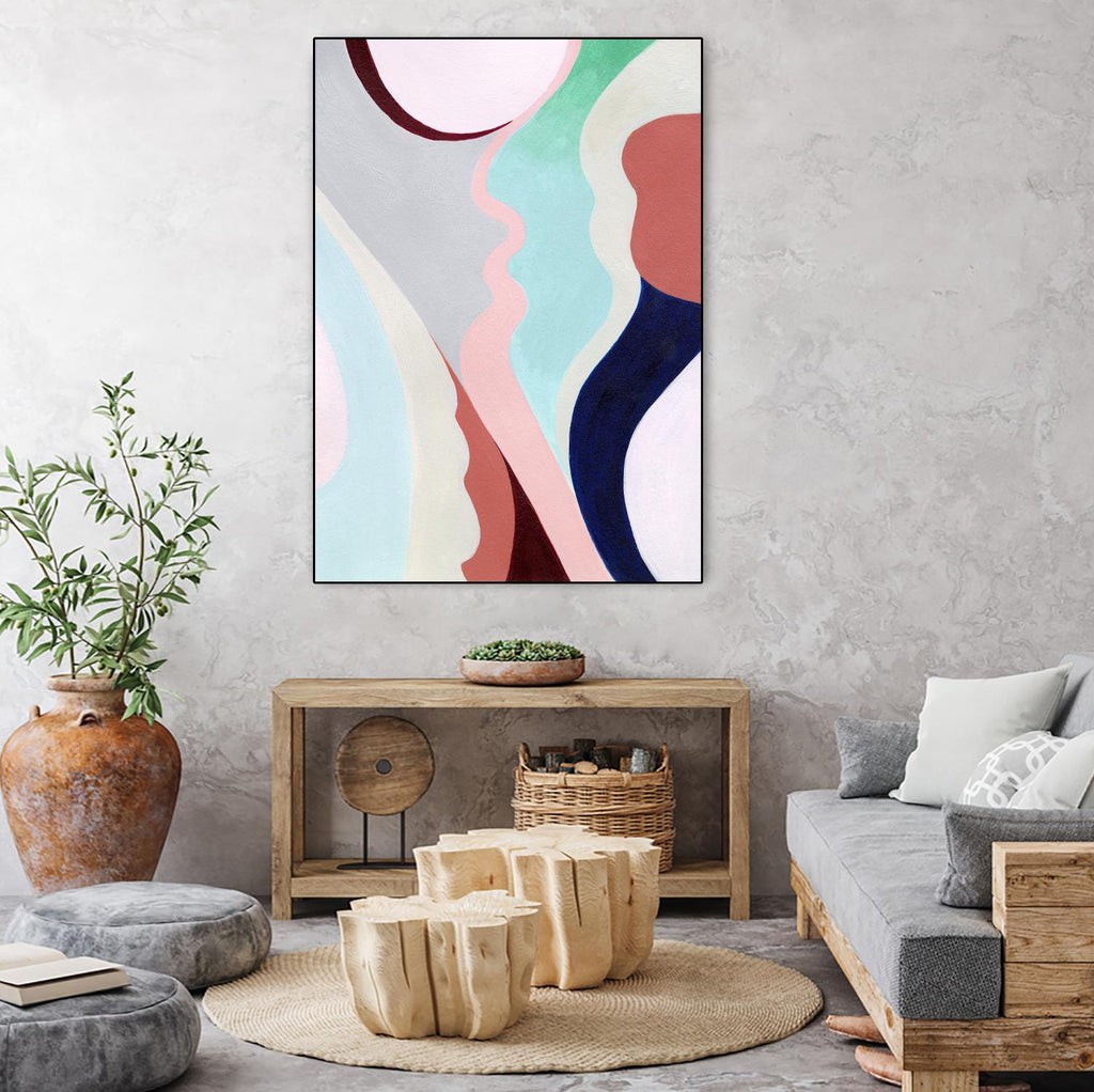 Pastel Highlands I by Grace Popp on GIANT ART - pastels abstract