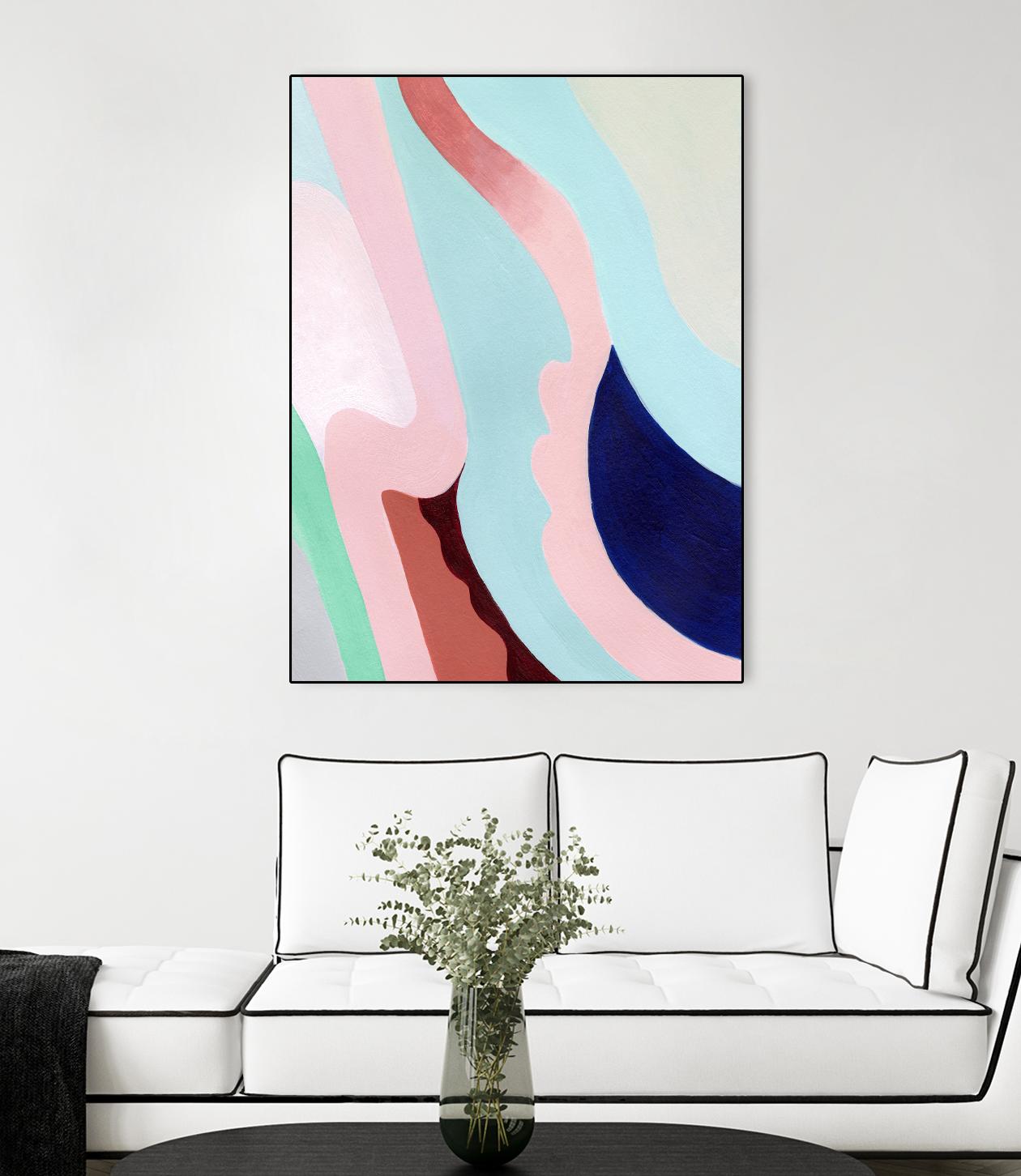 Pastel Highlands II by Grace Popp on GIANT ART - pastels abstract