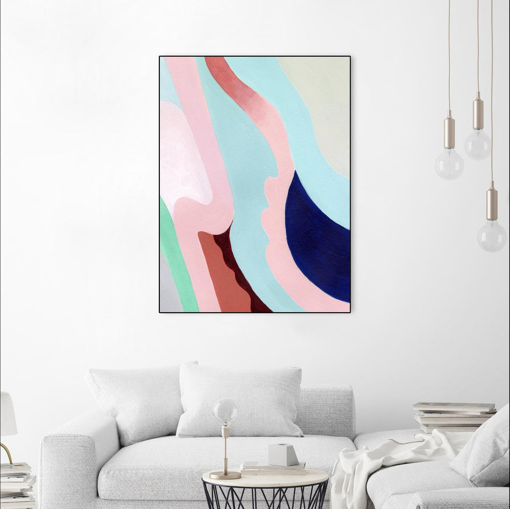 Pastel Highlands II by Grace Popp on GIANT ART - pastels abstract