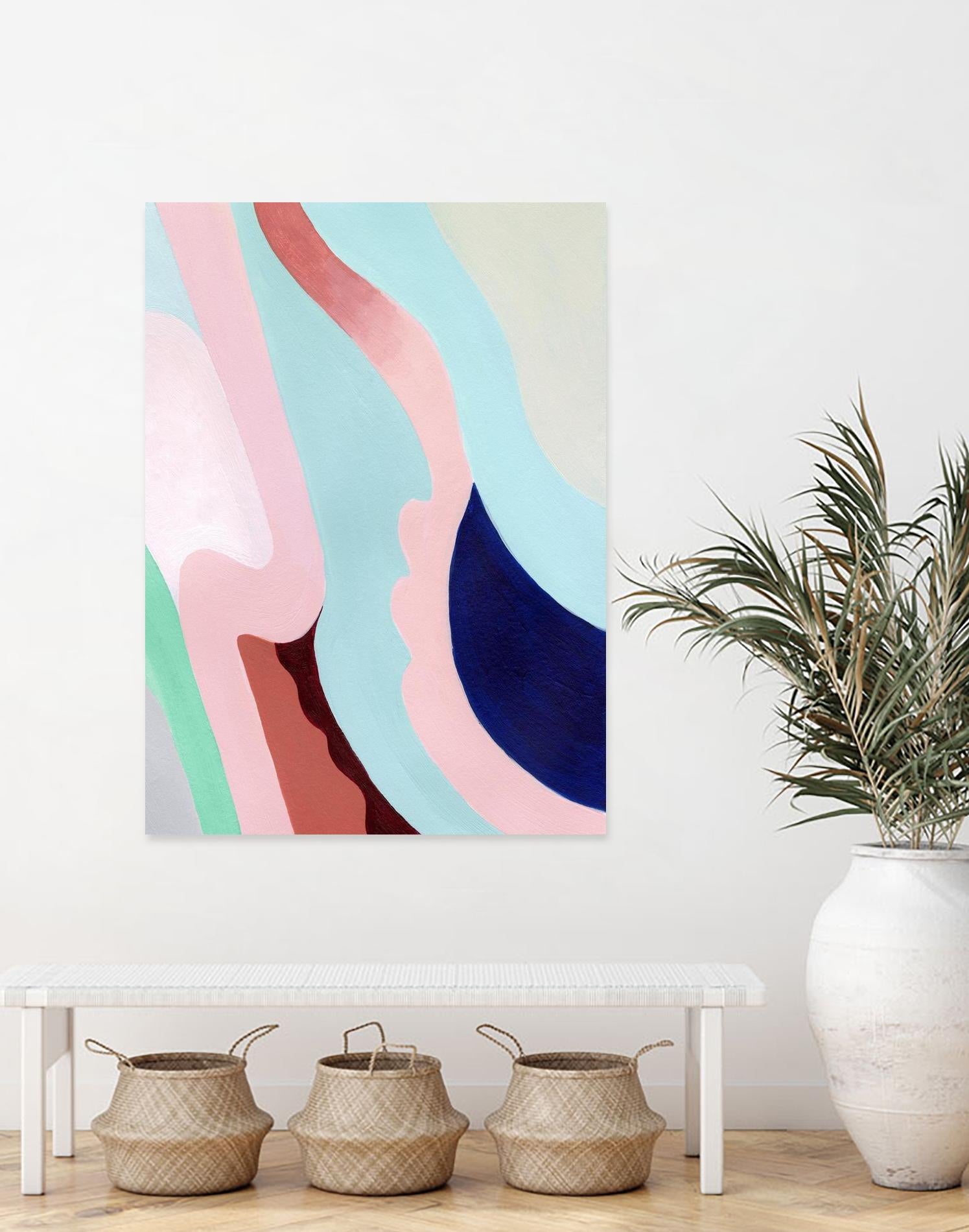 Pastel Highlands II by Grace Popp on GIANT ART - pastels abstract