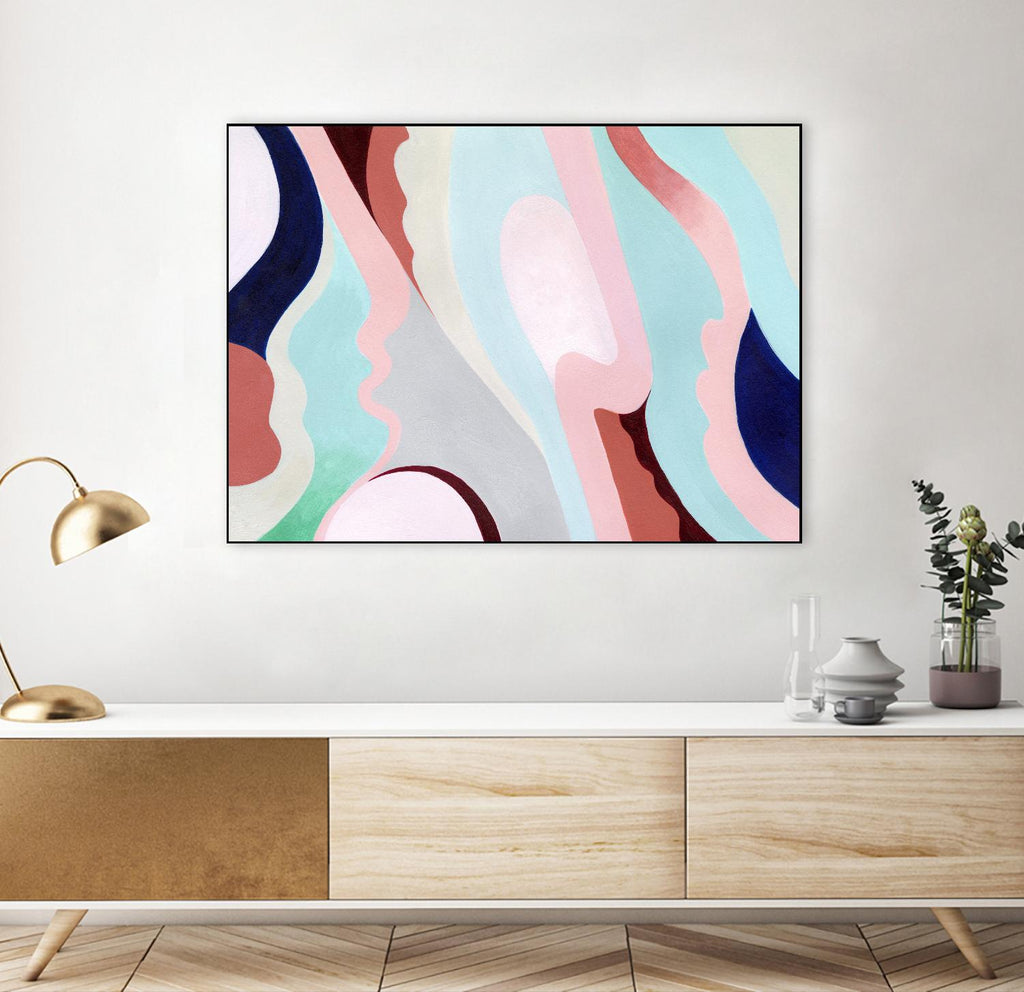 Pastel Highlands V by Grace Popp on GIANT ART - pastels abstract