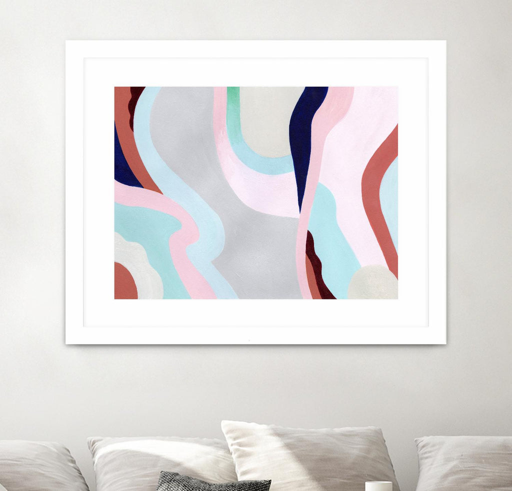 Pastel Highlands VI by Grace Popp on GIANT ART - pastels abstract