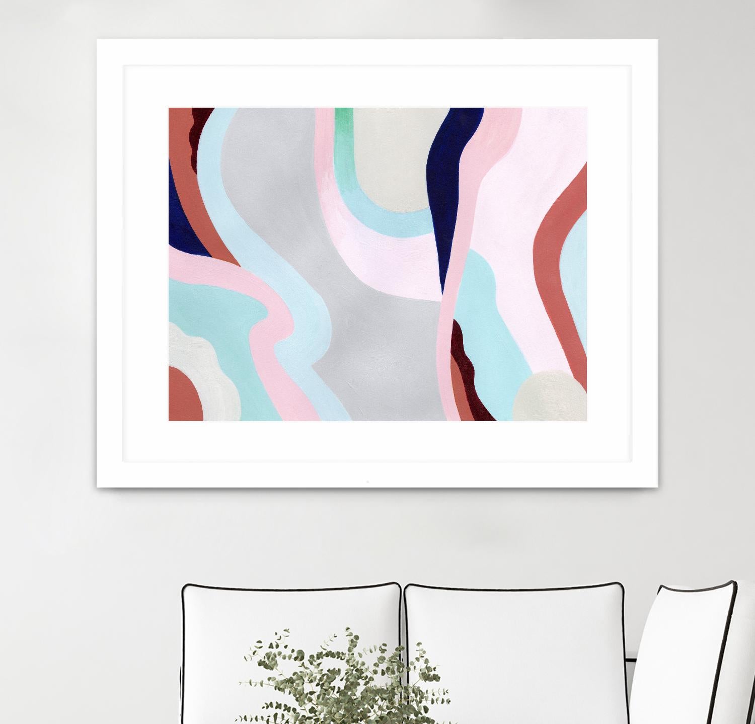 Pastel Highlands VI by Grace Popp on GIANT ART - pastels abstract