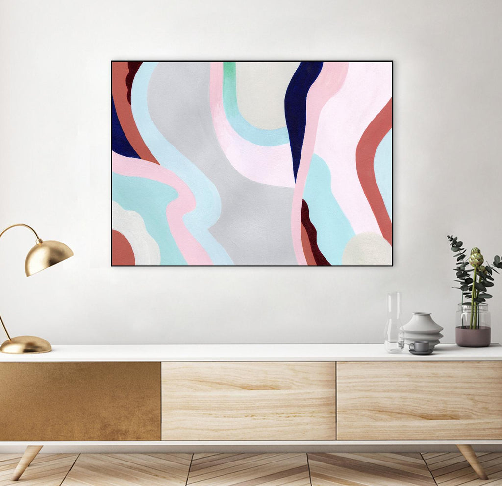 Pastel Highlands VI by Grace Popp on GIANT ART - pastels abstract