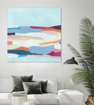 UA Stratascape I by June Erica Vess on GIANT ART - blue abstract