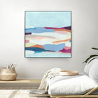 UA Stratascape I by June Erica Vess on GIANT ART - blue abstract