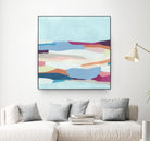 UA Stratascape I by June Erica Vess on GIANT ART - blue abstract