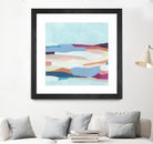 UA Stratascape I by June Erica Vess on GIANT ART - blue abstract