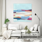 UA Stratascape I by June Erica Vess on GIANT ART - blue abstract