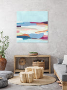 UA Stratascape I by June Erica Vess on GIANT ART - blue abstract