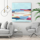 UA Stratascape I by June Erica Vess on GIANT ART - blue abstract