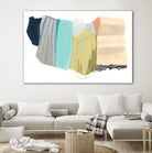 Accordion Fold II by June Erica Vess on GIANT ART - pastels abstract