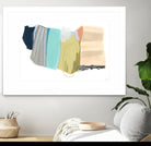 Accordion Fold II by June Erica Vess on GIANT ART - pastels abstract