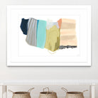 Accordion Fold II by June Erica Vess on GIANT ART - pastels abstract